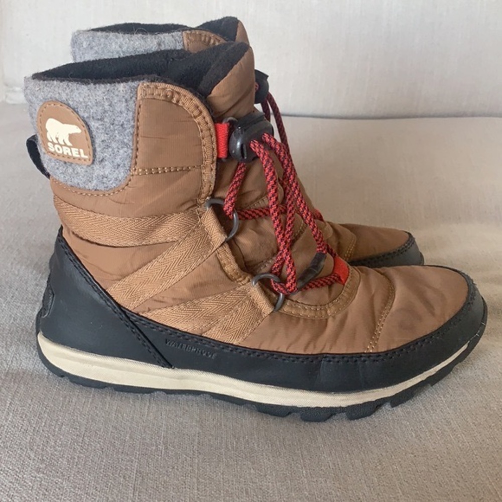 Kids Sorel Whitney Short Lace Boot